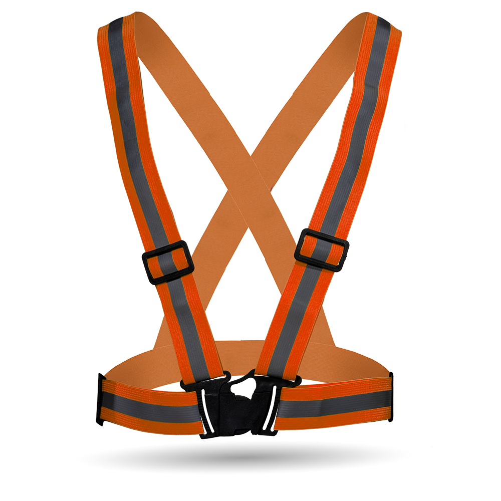 Pinnacle Reflective Harness Orange (Pack of 5) (Pack of 5)