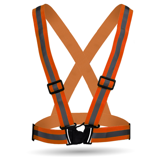 Pinnacle Reflective Harness Orange (Pack of 5) (Pack of 5)