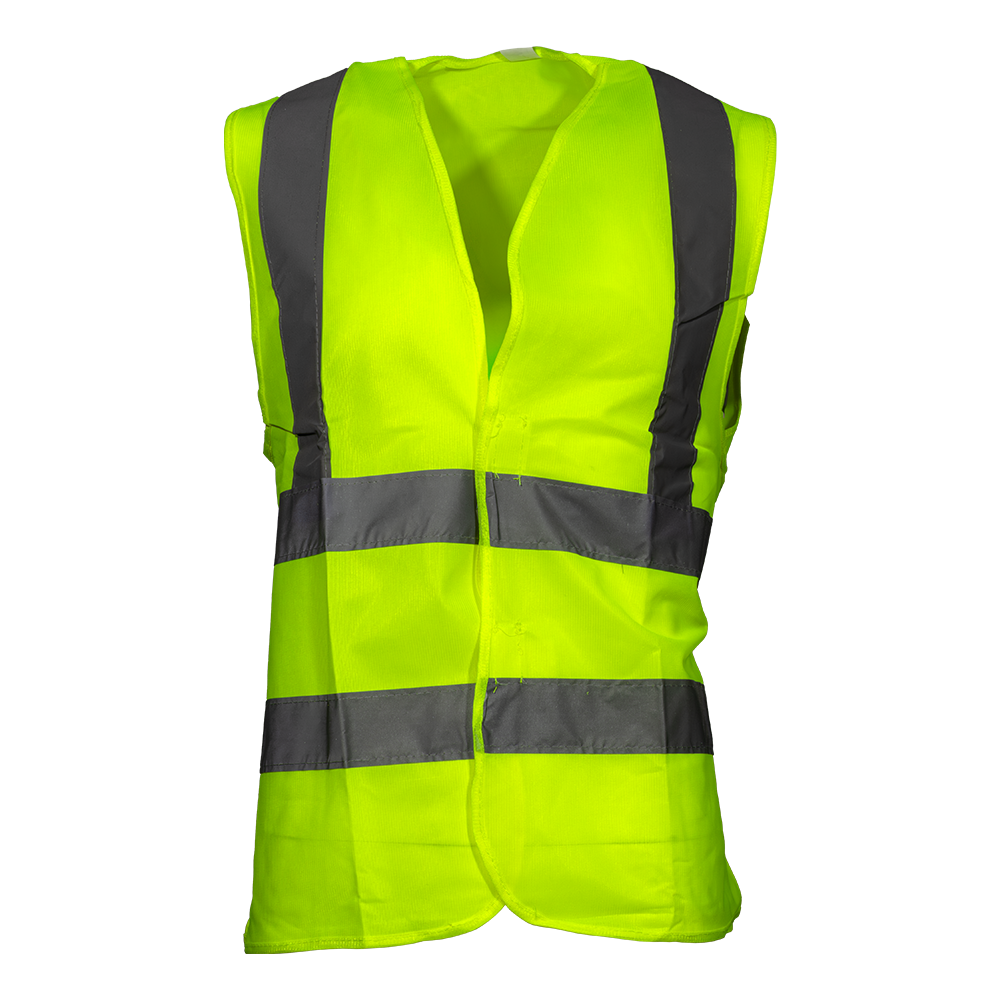 Pinnacle Reflective Vest Lime with Velcro (S – 2XL) (Pack of 5)