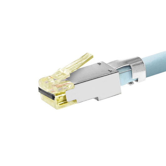 RJ45 SHIELDED PASS THROUGH CONNECTOR CAT6/6A-50*