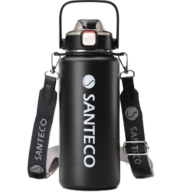Santeco Erie 2-in-1 Lid & Handle Carbon Black 1200ml