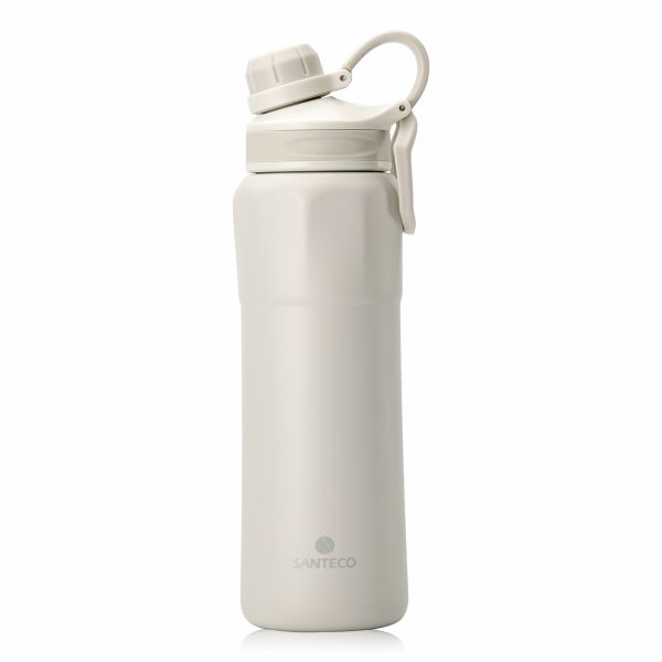 Santeco Sleen Sports Bottle Ivory White 830ml