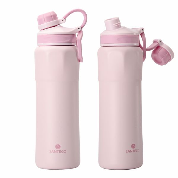 Santeco Sleen Sports Bottle Misty Rose 830ml