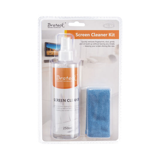 250ml Screen Cleaner with Cloth — LinkQnet | Guards on Duty Shop