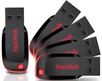 Sandisk Cruzer Usb 64Gb Flash Drive