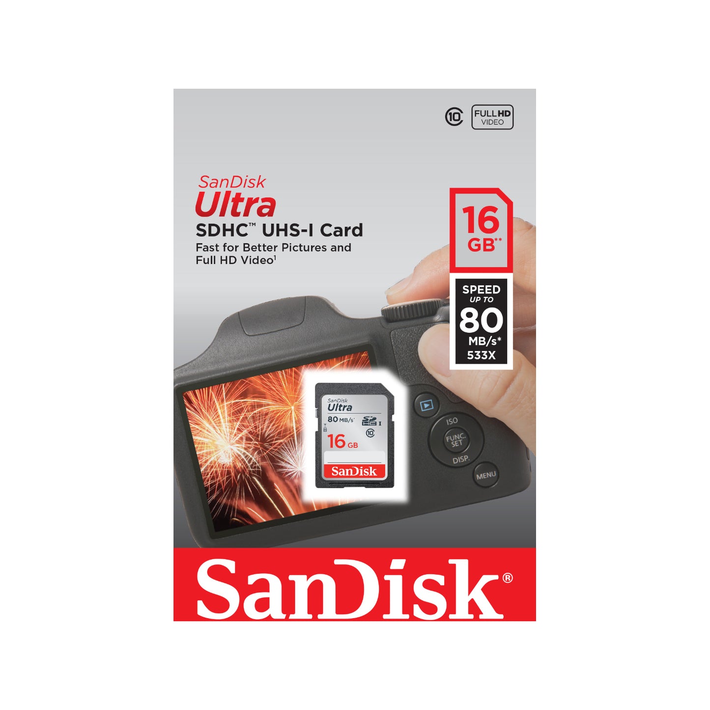 Sandisk Ultra 16GB Class 10 SDXC Card - Guards On Duty Shop & Security Guards