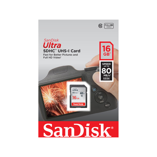 Sandisk Ultra 16GB Class 10 SDXC Card - Guards On Duty Shop & Security Guards