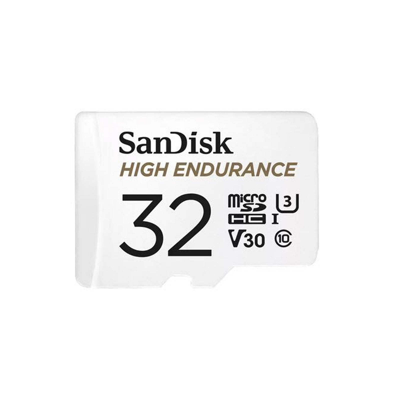 Sandisk High Endurance 32GB Class 3 MicroSDXC Card with Adapter - Guards On Duty Shop & Security Guards