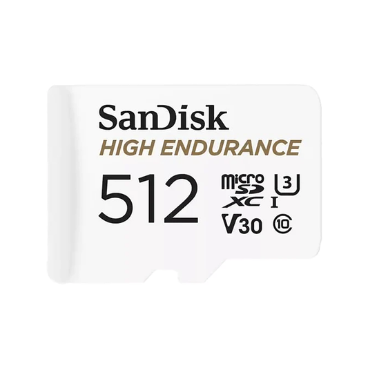 Sandisk High Endurance 512GB Class 10 MicroSDXC Card with Adapter - Guards On Duty Shop & Security Guards