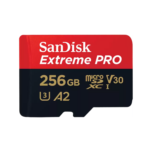 Sandisk Extreme Pro 256GB 4K Video MicroSDXC Card with Adapter - Guards On Duty Shop & Security Guards