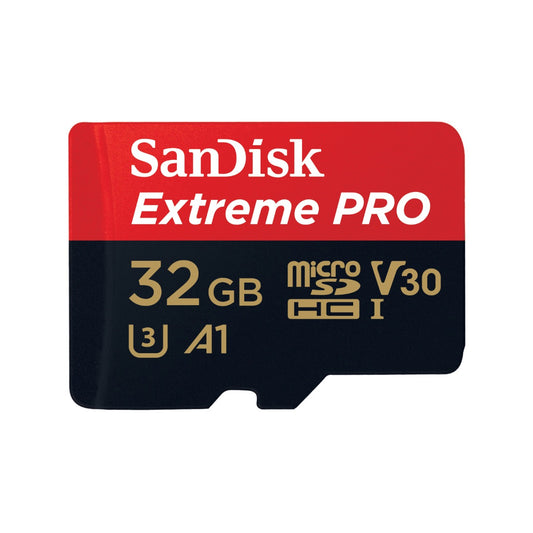 Sandisk Extreme Pro 32GB 4K Video MicroSDXC Card with Adapter - Guards On Duty Shop & Security Guards