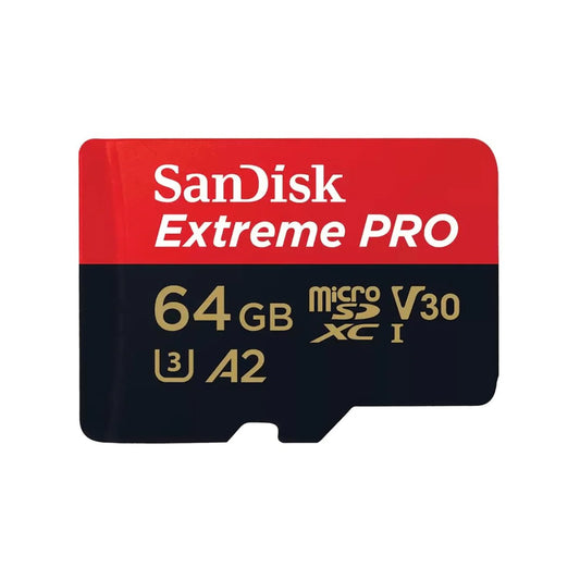 Sandisk Extreme Pro 64GB 4K Video MicroSDXC Card with Adapter - Guards On Duty Shop & Security Guards