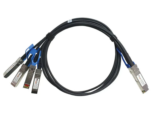 Linkbasic Breakout Cable 1M 1 QSFP28 to 4 SFP28 Uplink Cable Guards On Duty Security