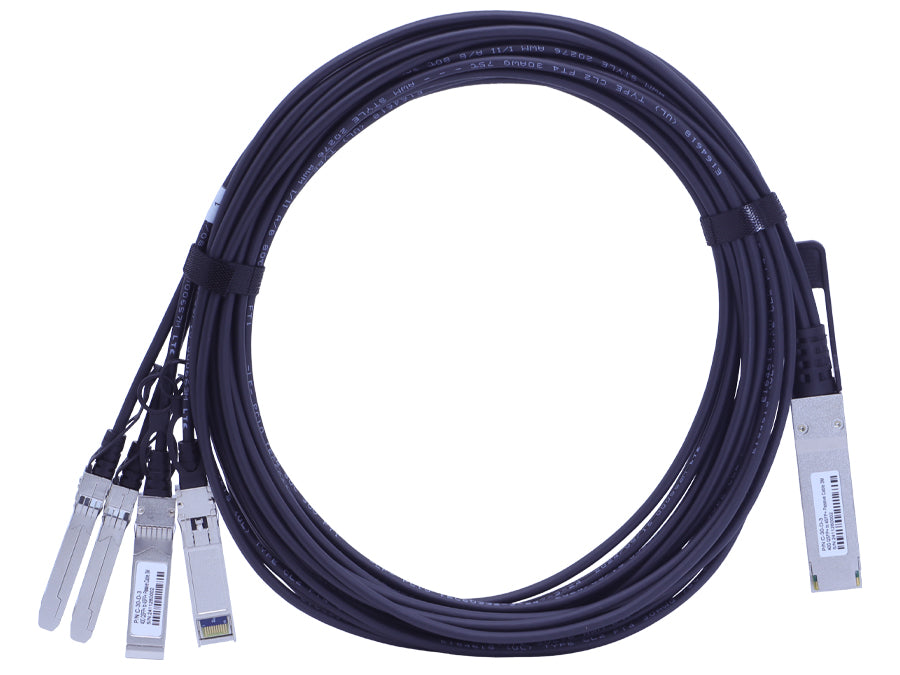 Linkbasic Breakout Cable 3m 1 QSFP to 4 SFP+ Uplink Cable - Guards On Duty Shop & Security Guards