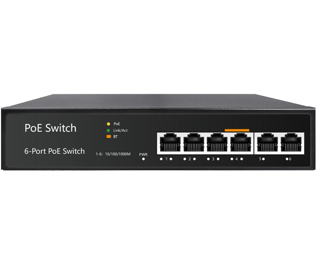 UltraLAN SG1006P – 6-Port Gigabit AI PoE Switch