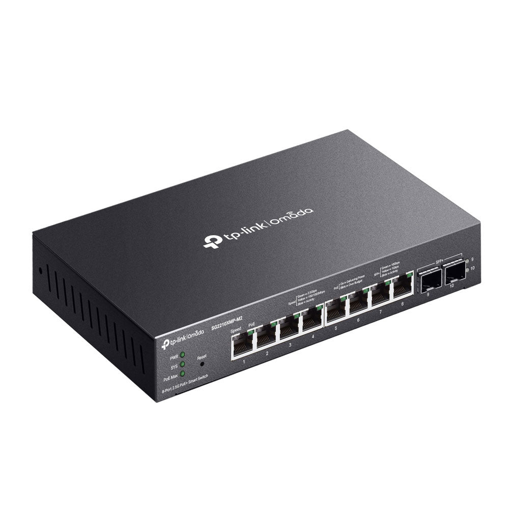 Tp-link Omada 8-port 2.5gbase-t & 2-port 10ge Sfp+ — TP-Link | Guards on Duty Shop