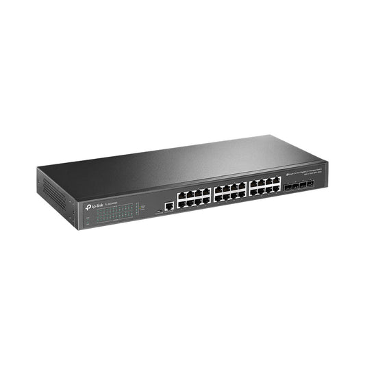 TP-LINK 24-PORT GBE, 4SFP+ OMADA CLOUD SWITCH