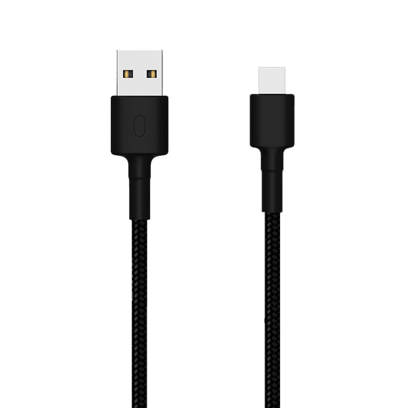 Xiaomi Braided USB Type-C Cable 100cm (Black) - Guards On Duty Shop & Security Guards