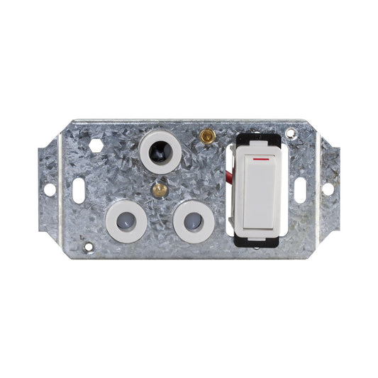 Decorduct 3pin Normal Socket and Switch (skt001) — DECORDUCT | Guards on Duty Shop