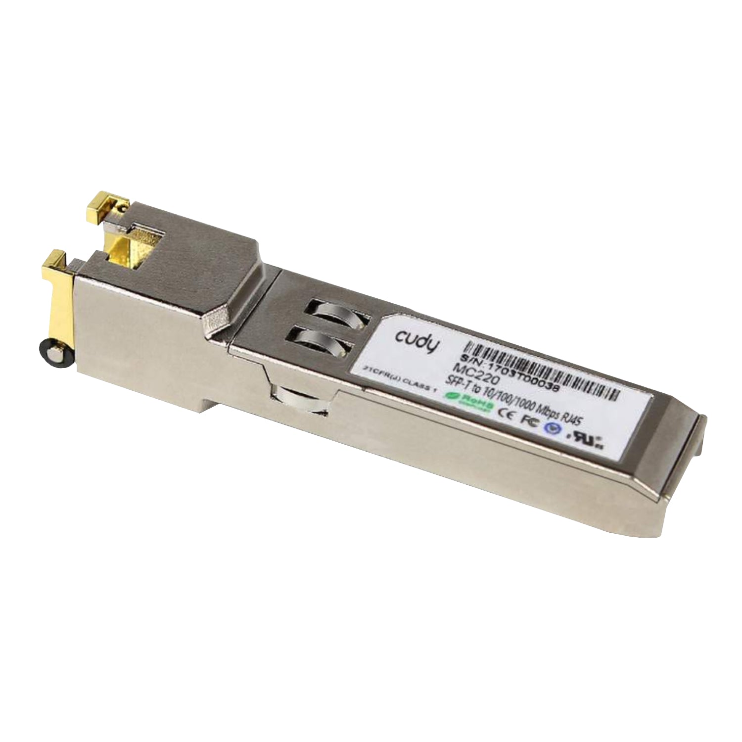 Cudy SM220 SFP-T 10/100/1000Mbps RJ45 Ethernet Module - Guards On Duty Shop & Security Guards