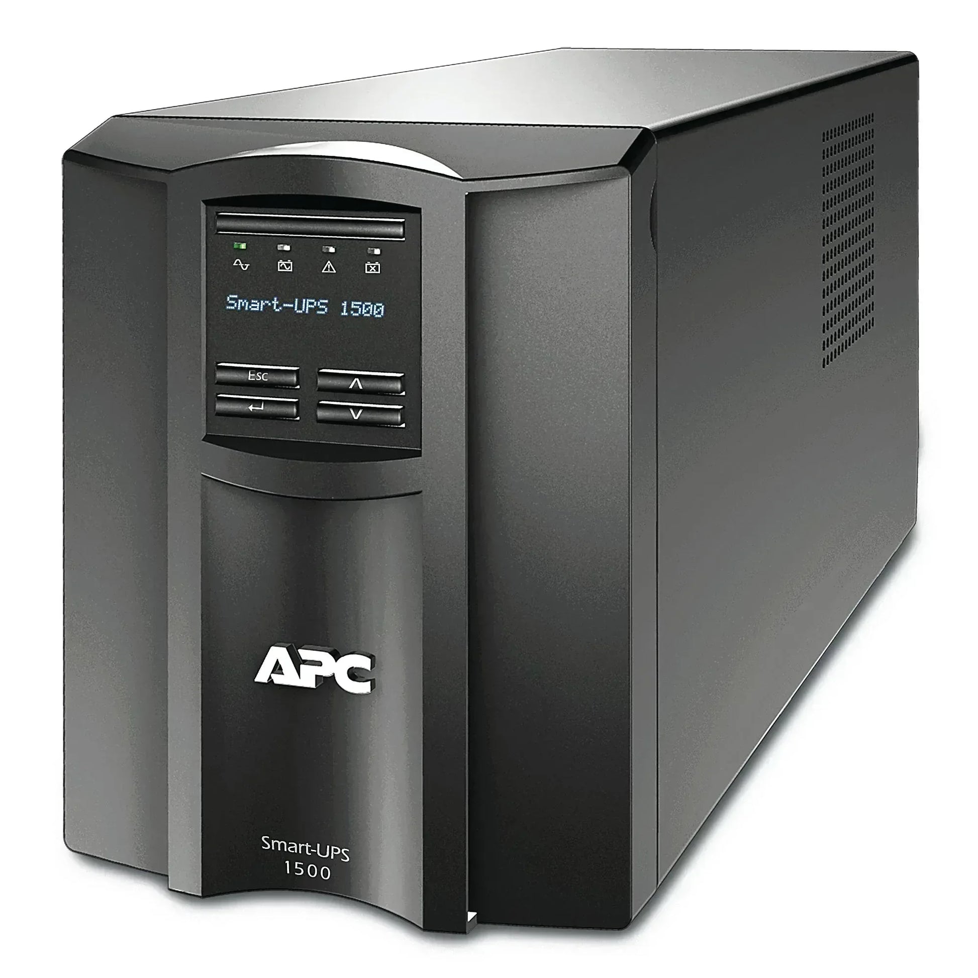 APC SMART LINE INTARATIVE 1500VA/ 1.5KVA 1000W UPS TOWER RACK MOUNT INCLUDED: NO RACK TYPE: N/A NETWORK CARD:NO BATTERY:YES BATTERY TYPE: VRLA WARRANTY: 3 YEARS REPAIR OR REPLACE (EXCLUDING BATTERY) AND 2 YEARS FOR BATTERY - Guards On Duty Shop & Security Guards