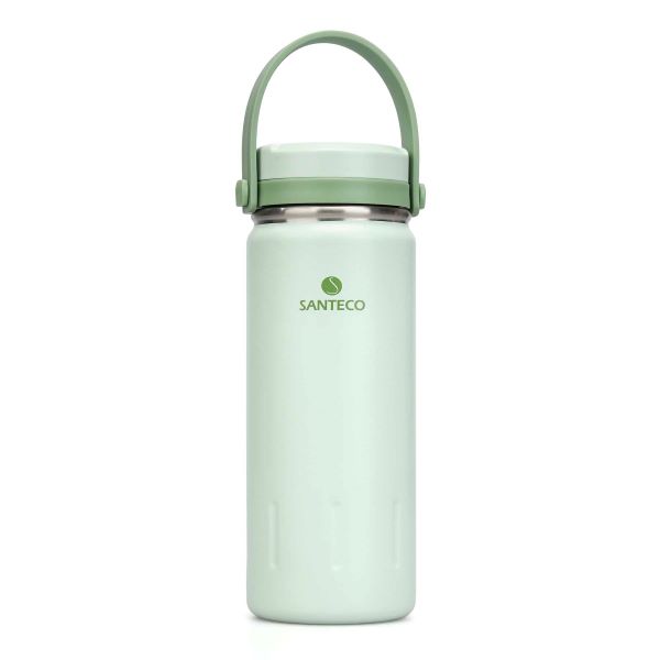 Santeco Koya Stainless Steel Bottle Milky Green 380ml