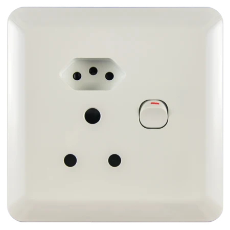 Lear Single & 1euro Wall Plug 4x4