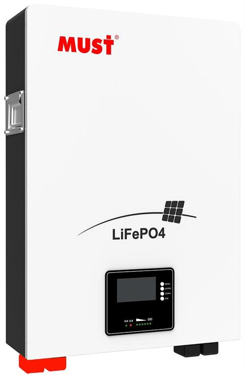 Solarix Must 51.2V 100Ah Lifepo4 Single Battery Module