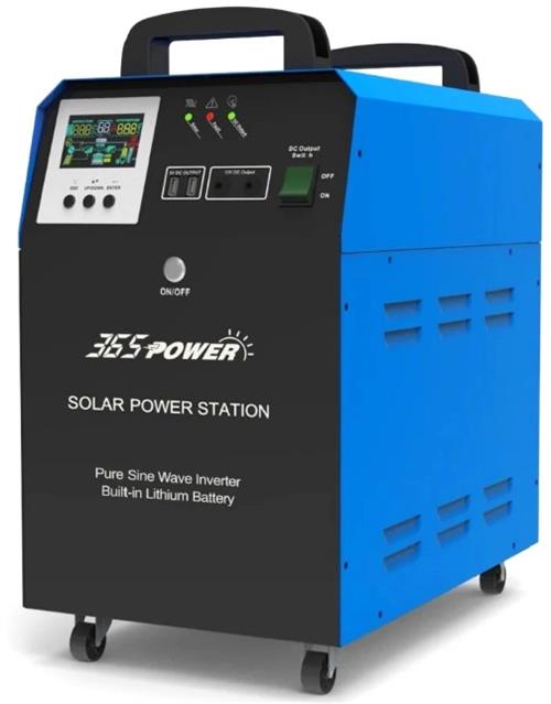 Solarix 365Power 1Kva Mobile Inverter And Lithium Lifepo4