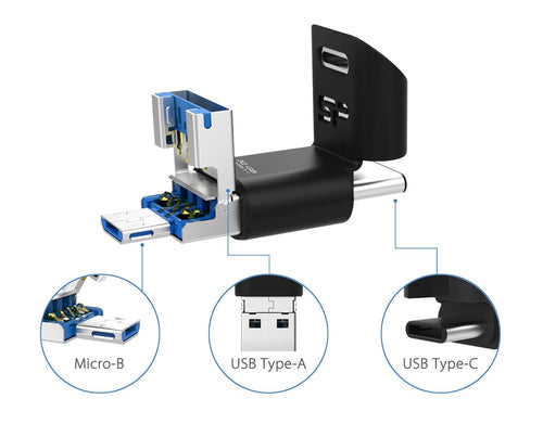 Silicon Power C50 128Gb Otg Flash Drive
