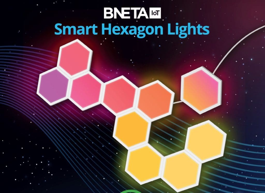 BNETA IoT Smart Hexagon Light ST70