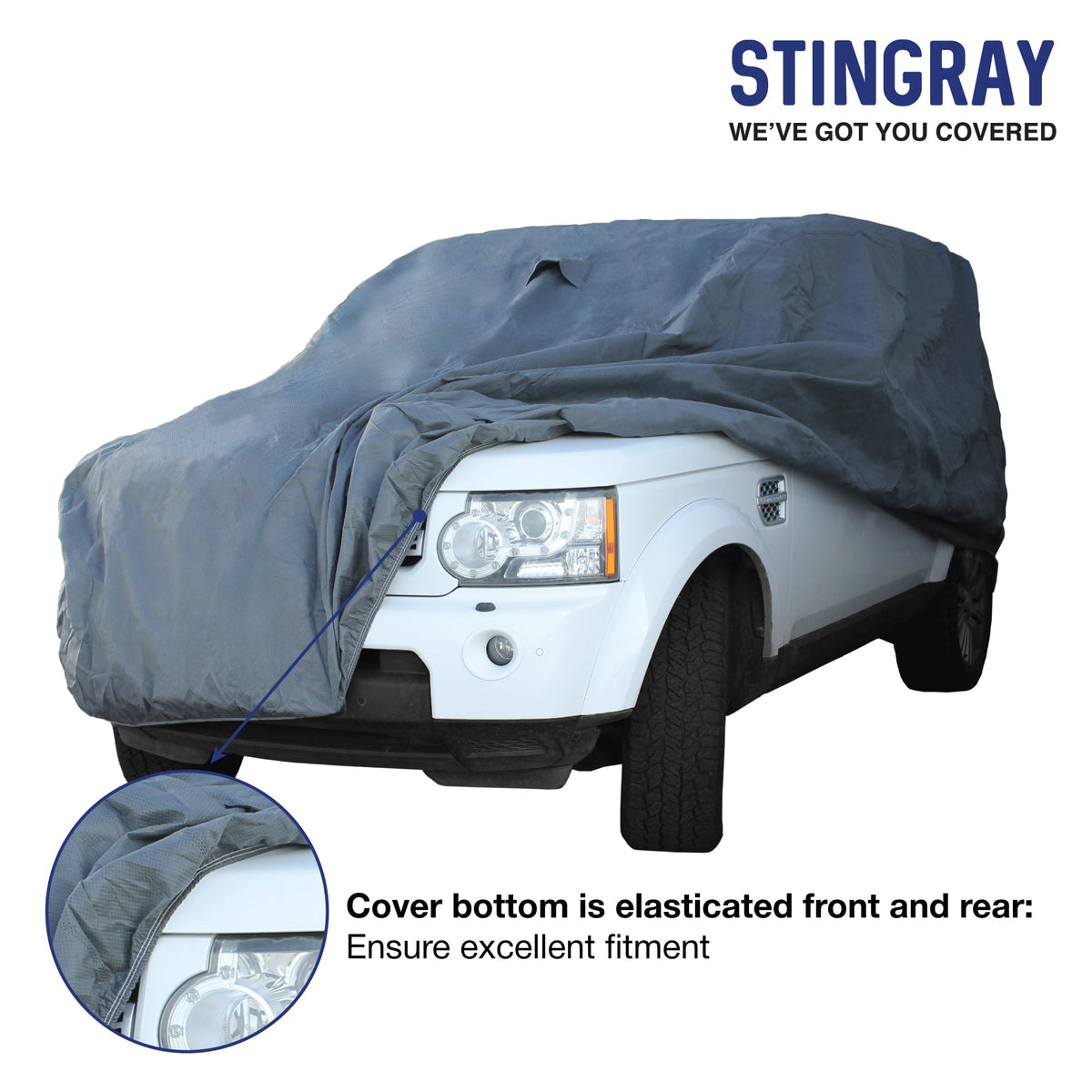 Stingray Premium Waterproof Car Cover – SUV - Med