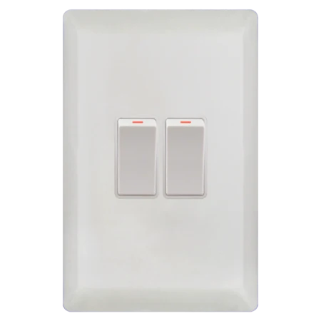Lear 2 Lever Light Switch (4 Pack)