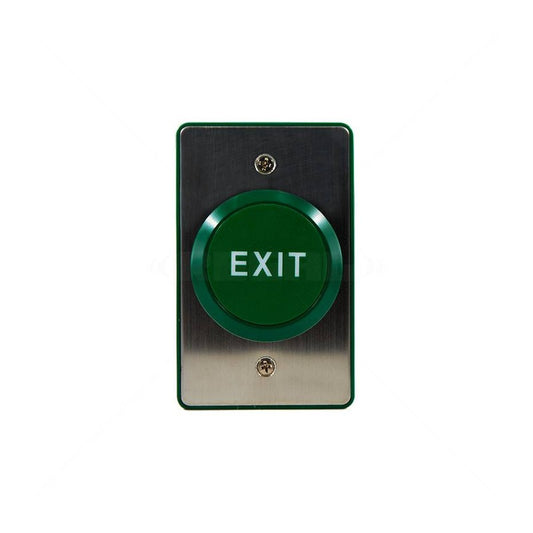 Securi-Prod SW170 - Securi-Prod Push Button Exit Surface Mount N/O and N/C Green