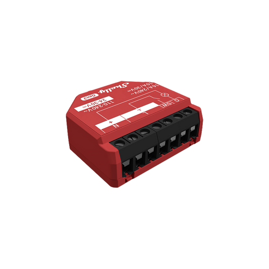Shelly 1PM Gen3 Wi-Fi Operated Smart Switch With Power Monitoring
