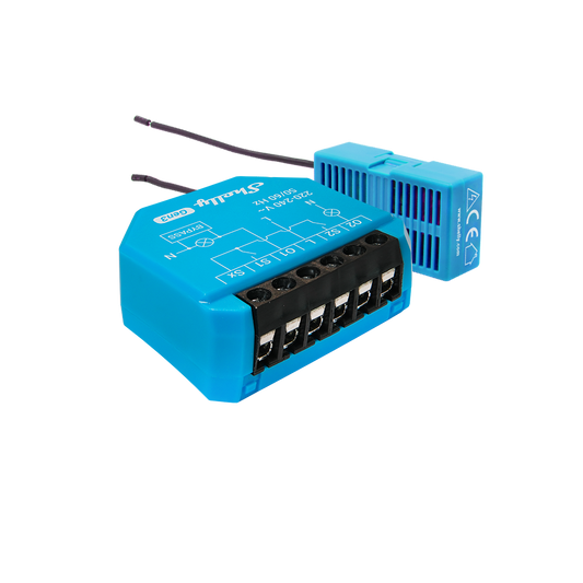 Shelly Two-Channel Smart Switch Tailored for Lighting Control in no Neutral Wire Installations