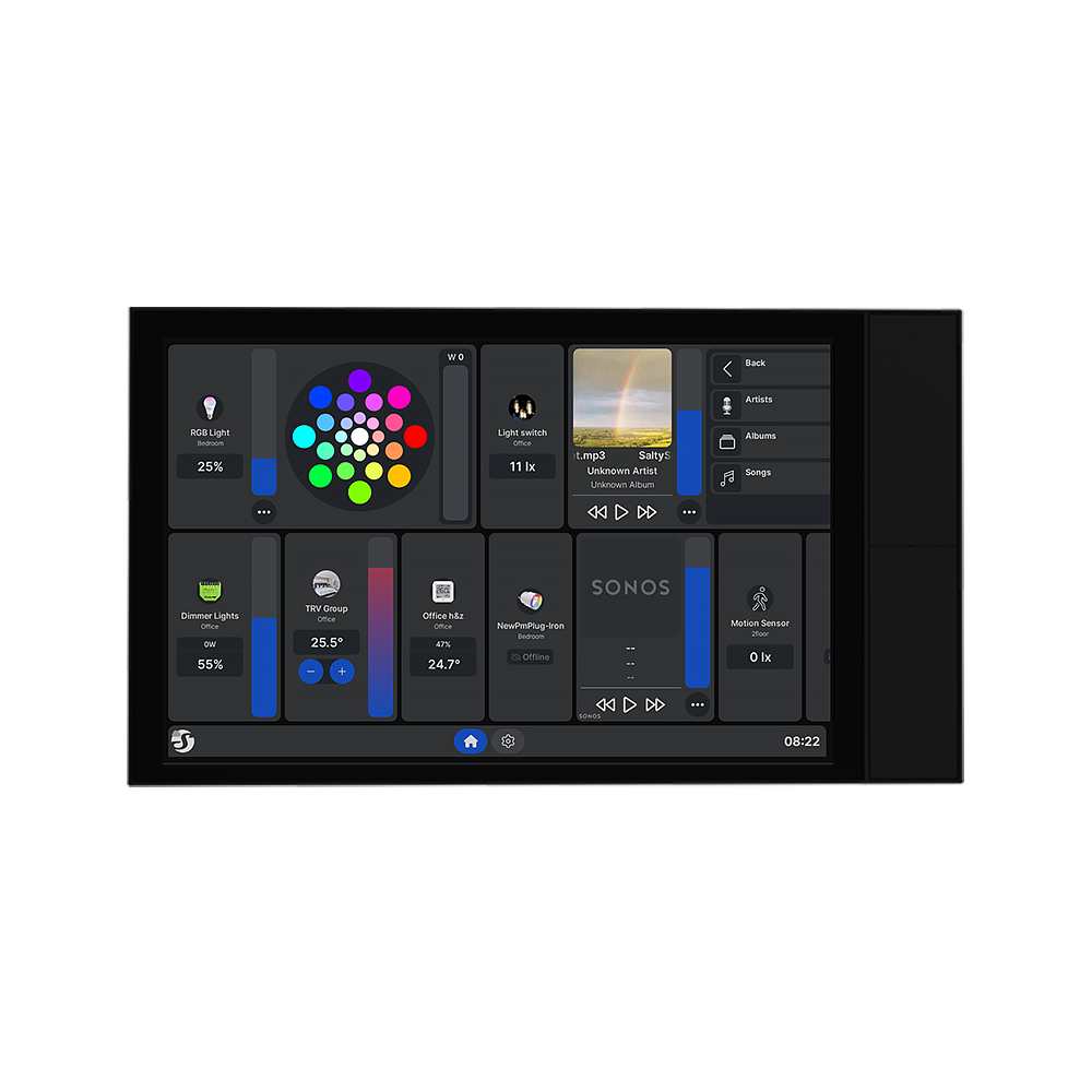 Shelly Wall Display XL - Smart Home Control Panel With a 10.1” Touch Display