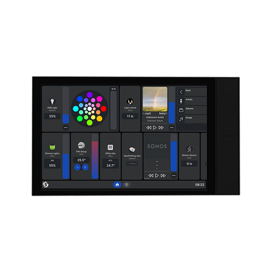Shelly Wall Display XL - Smart Home Control Panel With a 10.1” Touch Display