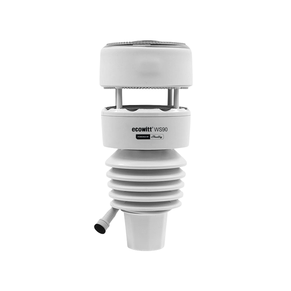 Ecowitt Weather Station WS90 Powered By Shelly 7-in-1 Weather Station