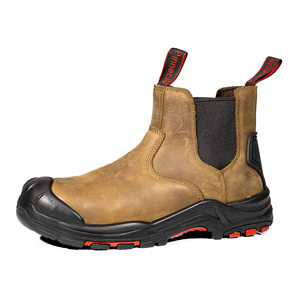 Pinnacle SOBRIE Safety Boots Brown - Guards On Duty Shop & Security Guards