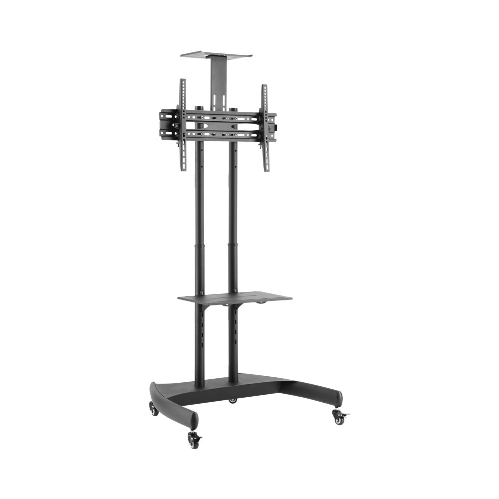 Bracket 37-70in Adjustable Trolley Stand 50kg — LinkQnet | Guards on Duty Shop