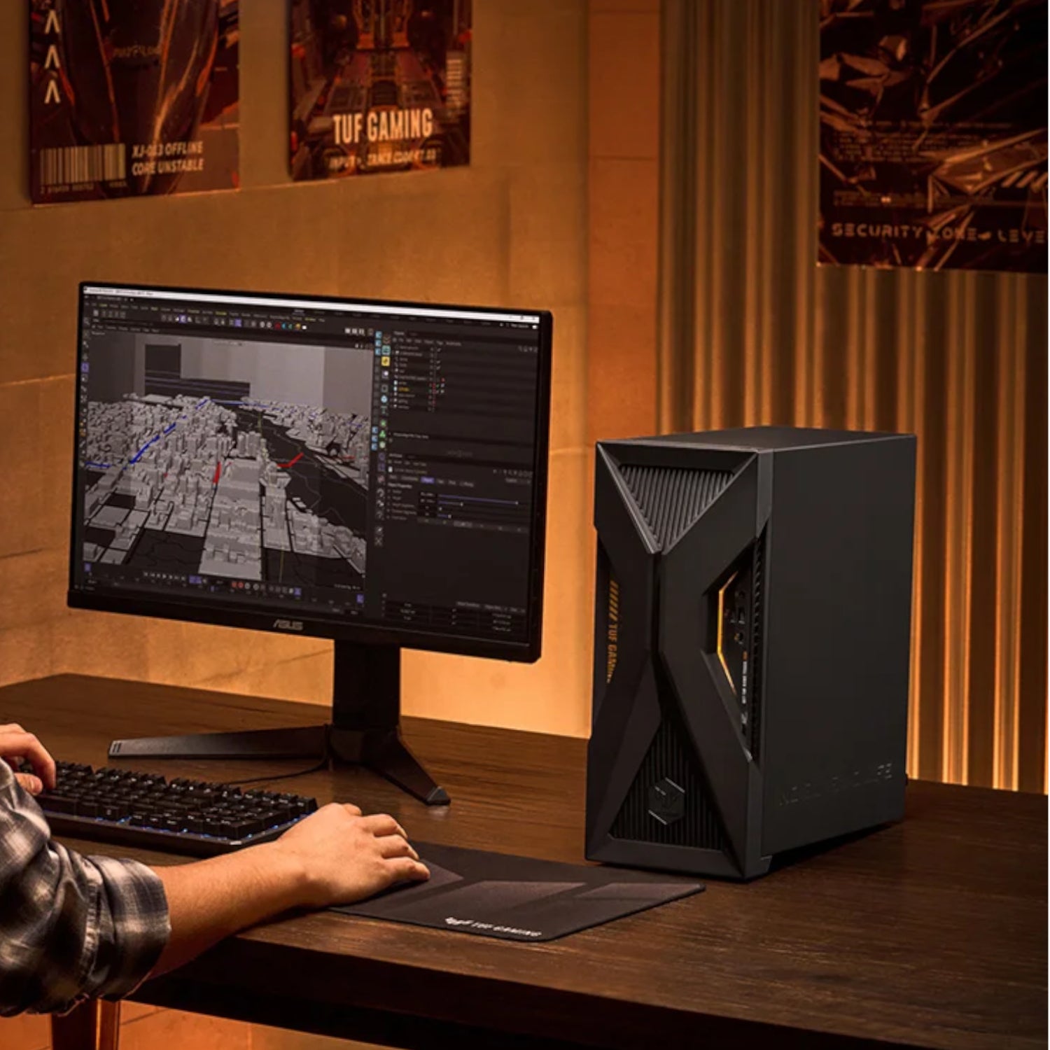 Asus TUF Gaming T500MV Intel Core i5-13420H Gaming PC | RTX 5060 | 16GB DDR5 | 512GB SSD | Win 11 Home - Guards On Duty Shop & Security Guards