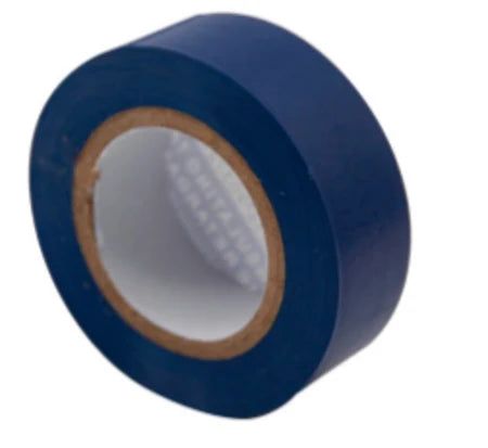 PVC Tape Flame Retardant 20M Blue (10 Pack)