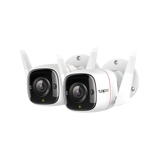 TP-Link TAPO C310P2 3MP Outdoor IP Camera Twin Pack