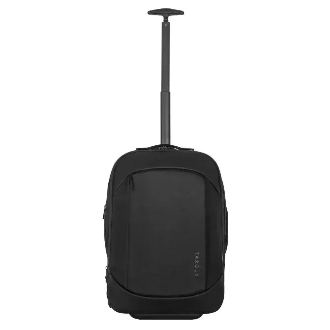 TARGUS - MOBILE TECH TRAVELLER 15.6" ROLLING BACKPACK CONVERTIBLE BETWEEN AN XL BACKPACK AND A ROLLER, TUCKAWAY ERGONOMIC SHOULDER STRAPS, SMOOTH, QUIET WHEELS WITH CONVENIENT COVERS FOR BACKPACK-MODE - Guards On Duty Shop & Security Guards