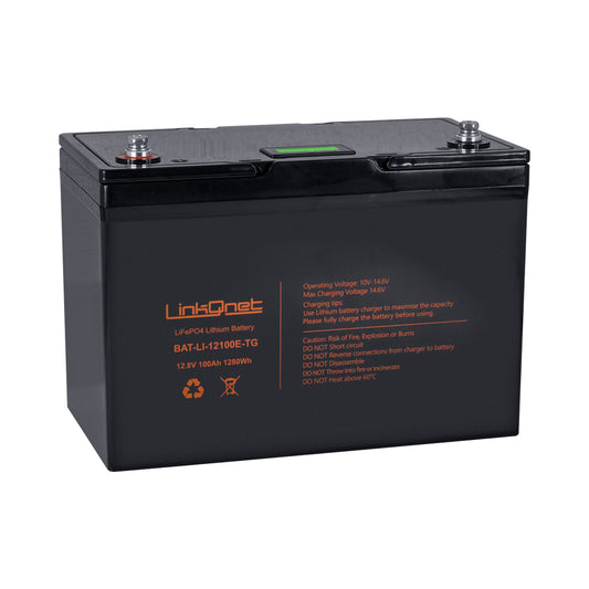 Lq Battery Pack New Lipo4 12v 100ah Lcd Bms.., — LinkQnet | Guards on Duty Shop