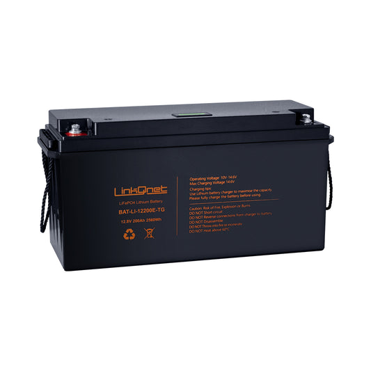 Lq Battery Pack New Lipo4 12v 200ah Lcd Bms.., — LinkQnet | Guards on Duty Shop