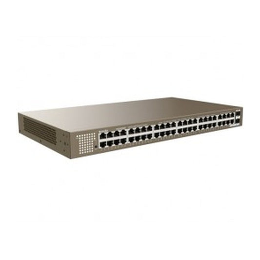 Tenda TEG1050F - TENDA RACKMOUNT/DESKTOP SWITCH 48 PORT GIGABIT 10/100/1000 +2SFP  (INCLUDES RACK BRACKETS)