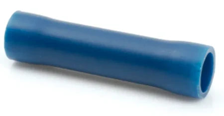 Terminal Preinsulated Butt Blue 2.63mm (100 Pack)