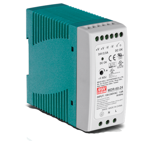 Trendnet 60 W Single Output Industrial Din